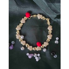 Candan 14K Gold Kadın Çelik Bileklik