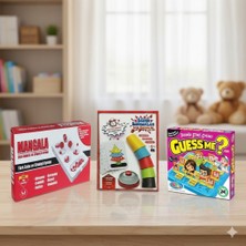 W-Design 3 Adet  Eğitici Öğretici Eğlenceli Kutulu Zeka Oyunları