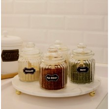 Özbience Mermer Baharat Altlığı 28 Cm, Şık Sunum ve Dekorasyon Aksesuarı