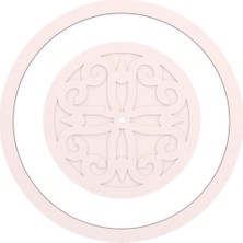 Motifpiyer Lamba Tavan Göbeği-Yuvarlak-54-86cm-Dış Çitalı