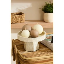 Özbience Şık ve Modern Ayaklı Dekoratif Tabak 22X13 Cm, Evinize Zarafet Katın