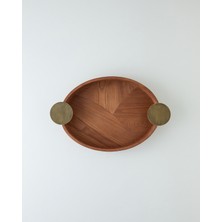 Özbience Şık Dekoratif Tepsi 68X35X6 Cm, Zarif ve Kullanışlı Tasarım