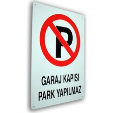 Ankas Metal İş Güvenliği Levha Garaj Kapısı Park Yapılmaz