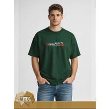 Unisex Oversize Tişört  Özel Tasarım Street Style Trendy Unisex Oversized T-Shirt Unique Design