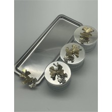 Özbience Şık Dikdörtgen Cam Tepsili Çok Amaçlı Set, Pratik ve Estetik Kullanım