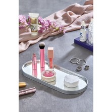 Özbience Oval Aynalı Sunumluk Takım, Şık ve Kullanışlı 2'li Set