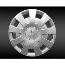 Yk Mercedes Sprinter Uyumlu 16 Inç Jant Kapağı 4'lü Takım Amblem Hediyeli