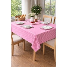 Zeyno Home Tekstil Pötikareli Masa Örtüsü  %100 Pamuk, Dertsiz, Çok Amaçlı Kullanım - 170CMX170CM
