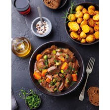 Özbience 32 cm Parlak Siyah Emaye Yuvarlak Baklava ve Börek Fırın Tepsisi