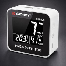 Sevgift SW-825 Pm2.5 Partikül Ölçer | Sıcaklık ve Nem Monitörü