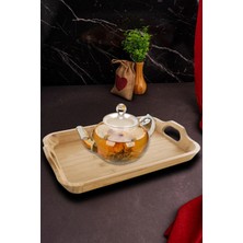 Özbience Dikdörtgen Büyük Tepsi, Şık ve Dayanıklı, Mutfak ve Sunum Için Ideal