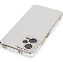 LTG Nova Newface Redmi Note 12 5g Kılıf Volet Silikon - Beyaz