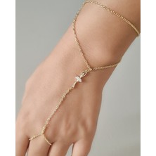 MoM's Collection Balerin Figürlü 14K Altın Kaplama Şahmeran