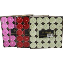 Esranın Dünyası 25PCS Renkli Yuvarlak Tea Light Mum (4887) RSGO34-ESRDNS