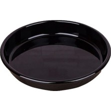 Özbience Yuvarlak Emaye Fırın Tepsisi 28 Cm, Pizza, Ekmek, Börek ve Kek Kalıbı