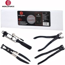 Worldforce World Force - Kelepçe Pense Seti 4 Parça