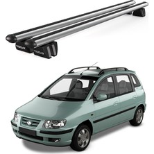 Today Auto Pençe Hyundai Matrix (2001-2010) Uyumlu Gri Ara Atkı 109CM Port Bagaj Tavan Barı