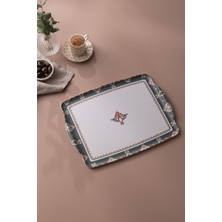 Özbience El Işçiliği Renkli Melamin Tepsi, Dayanıklı ve Şık Tasarım