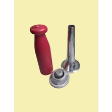 Russet 3'lü Set 10-12 Numara Içli Köfte ve Sucuk Hunisi Alüminyum + Tokmak