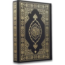 Kuran-I Kerim Orta Boy Siyah Renkli  Mıklepli Karekodlu - Türkiye Diyanet Vakfı Yayınları