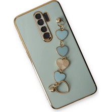 LTG Nova Newface Redmi Note 8 Kılıf Esila Silikon - Su Yeşili