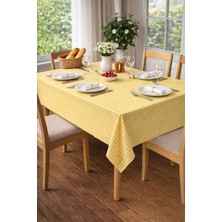 Zeyno Home Tekstil Pötikareli Masa Örtüsü  %100 Pamuk, Dertsiz, Çok Amaçlı Kullanım - 170CMX170CM
