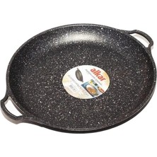 Russet Alkar Granit Döküm Tava 36 cm (Bazlama Gözleme Kavurma Tavası)