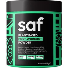 Saf Athletics Post-Workout Mix 420 gr - Dezenfektan Hediyeli (%72 Alkol)