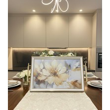 Özbience Modern 6 Kişilik Çay ve Sunum Tepsisi 30X42 Cm, Şık ve Kullanışlı Tasarım