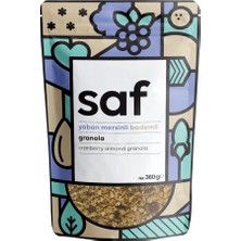Saf Yaban Mersinli Bademli Granola 360 gr - 3 Adet