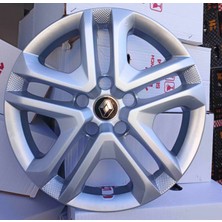 Yk Renault Fluence Uyumlu 16 Inç Jant Kapağı 4'lü Takım Amblem Hediyeli