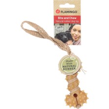 Flamingo Guma Ip Sarılı Kemik Oyuncak