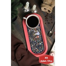 Özbience Şık 6'lı Tepsi Seti, Günlük ve Davet Kullanımı Için Mükemmel