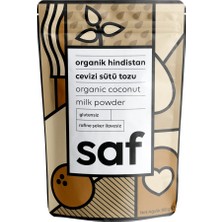 Saf Organik Hindistan Cevizi Sütü Tozu 100 gr - Dezenfektan Hediyeli (%72 Alkol)