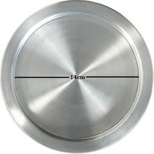 Özbience Set Halinde 2 Adet 14 cm Iç Ölçülü Alüminyum Künefe Tepsisi