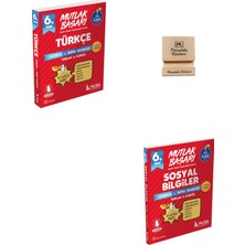 Muba Yayınları Mutlak Başarı 6. Sınıf Türkçe ve Sosyal Bilgiler Fasikül ve Soru Bankası + Telefon Standı