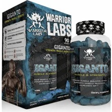 Warrior Labs Giganto Mix - MK677 , Igf1 , Nac , Milk Thistle Tudca 90 Caps