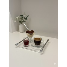 Özbience Şık ve Dayanıklı Pleksi Tepsi, Modern Tasarım, Çok Amaçlı Kullanıma Uygun