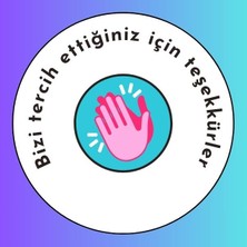 Sticker Bizi Tercih Ettiğniz Için Teşekkürler Alkış 100 Adet