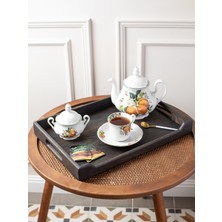 Özbience Şık Ahşap Tepsi 30X40 - Otel ve Kahvaltı Sunumu Için Zarif Tasarım