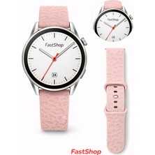 MMP Shop Huawei Watch Gt3 / Gt4 / Gt5 / Gt6 / Gt6 Pro 46MM Uyumlu Leopar Desenli Soft Silikon Kordon