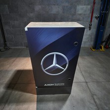 Axoy Elektrik Siemens Sigortalı | Mercedes Temalı Baskılı Ev Şarj Panosu 7.4 Kw Bağlantıya Hazır