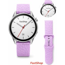 MMP Shop Huawei Watch Gt3 / Gt4 / Gt5 / Gt6 / Gt6 Pro 46MM Uyumlu Leopar Desenli Soft Silikon Kordon