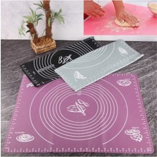 Özbience Büyük Boy Silikon Hamur Açma Matı 50X40 Cm, Kolay Kullanım ve Temizlik
