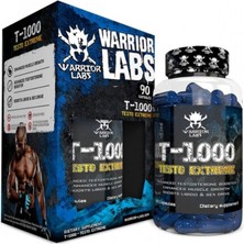 Warrior Labs T-1000 Testo Booster - Tribulus , Beta Ecdysterone , Apinenin 90 Caps