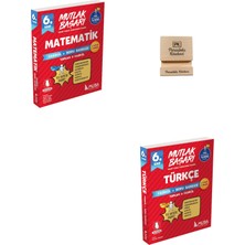 Muba Yayınları Mutlak Başarı 6. Sınıf Matematik ve Türkçe Fasikül ve Soru Bankası + Telefon Standı