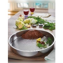 Özbience 44 cm Çiğ Köfte Leğeni ve Tepsisi, Yoğurma Kabı, Pratik Kullanım