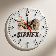 Zerya Şirnex Şırnak Şehri Tasarımlı Duvar Saati