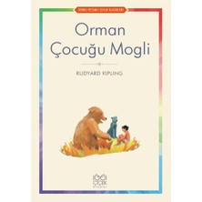 1001 Çiçek Kitaplar Orman Çocuğu Mogli - Renkli Resimli Çocuk Klasikleri