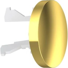 Meriva M42A Üniversal Seramik Lavabo Su Taşma Delik Yüzüğü Altın Renk